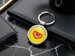 Vossen Personalisiert Schlüsselanhänger Logo Premium Metall